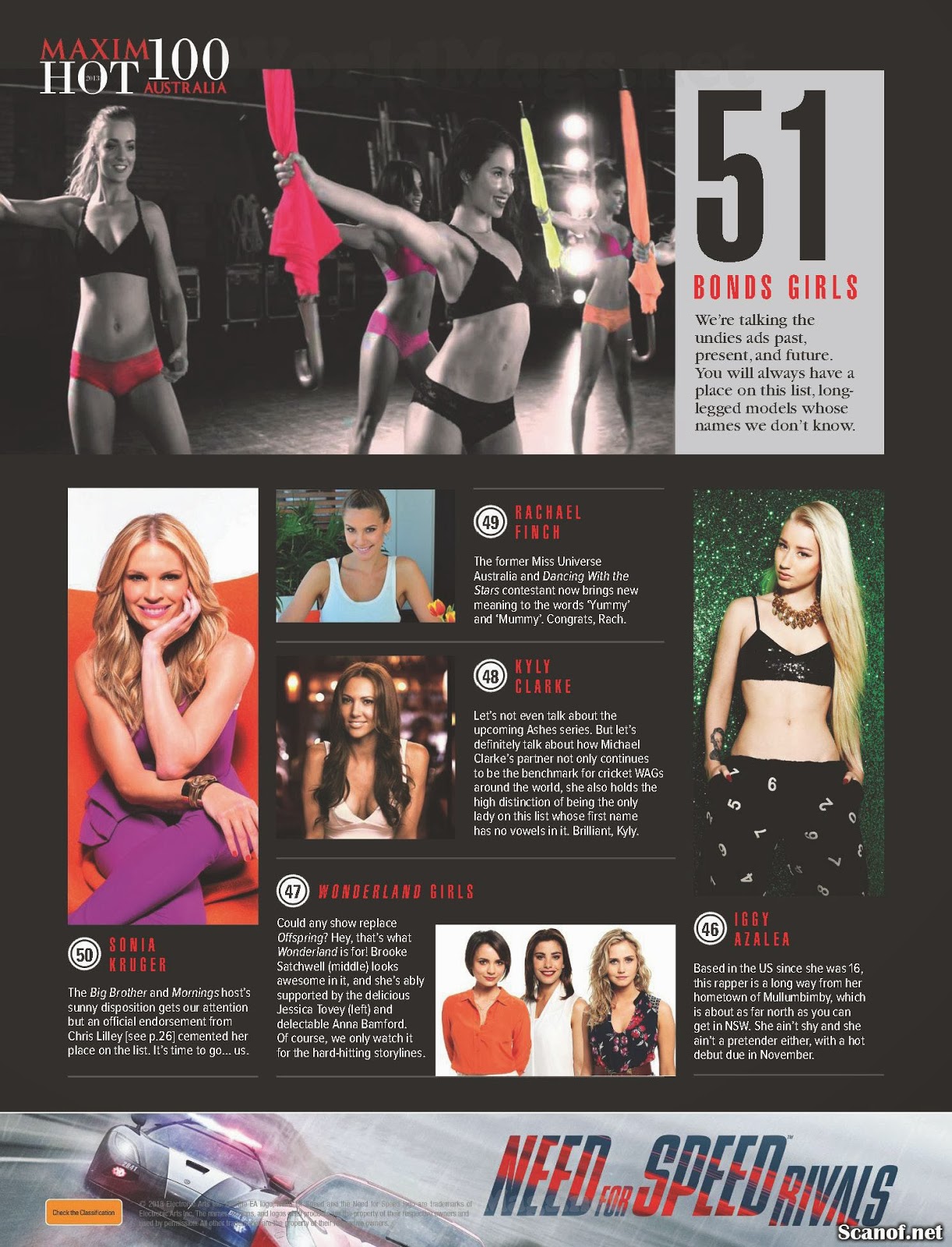 Hot 100 Maxim Australia [november 2013] Magazine Scans